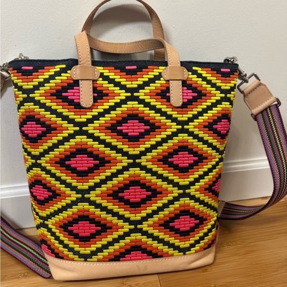 Colorful ‘Rae’ Essential Tote - Picture 1 of 6